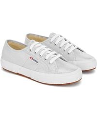 Superga - Ladies 2750 Lamew Metallic Trainers - Lyst