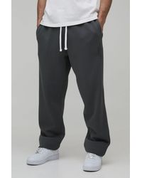 BoohooMAN - Baggy Fit High Build Printed Jogger - Lyst