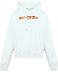 Off-White c/o Virgil Abloh - Metal Arrow Logo Skate Hoodie Cotton - Lyst