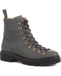 Jones Bootmaker - Katia Leather Hiker Boots - Lyst