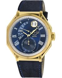 Gv2 - Marchese Ipyg Case, Dial Watch, Genuine Italian Leather Strap - Lyst