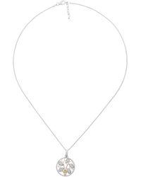 Orphelia - 'Oceane' 925 Sterling Chain With Pendant - Lyst