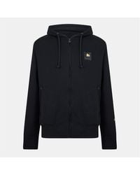 Money - Front Zipper Pocket Hooded Zip Neck Sweatshirt - Lyst