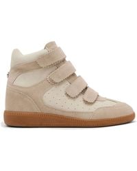 Steve Madden - Leather Mustang Trainer Sneakers - Lyst