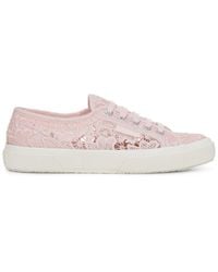 Superga - Ladies 2750 Macramé Trainers Ish/Avorio) - Lyst