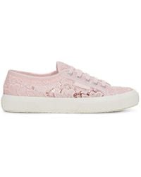 Superga - Ladies 2750 Macramé Trainers Ish/Avorio) - Lyst