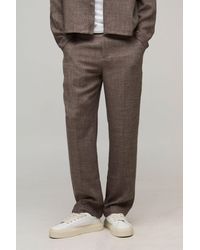 BoohooMAN - Relaxed Fixed Waist Pants - Lyst