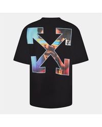 Off-White c/o Virgil Abloh - Barber Skate T-Shirt - Lyst