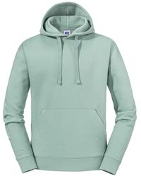 Russell - Authentic Plain Hoodie (Eucalyptus) - Lyst