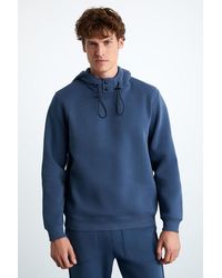 Grimelange - Button Detail Hooded Sweatshirt - Lyst