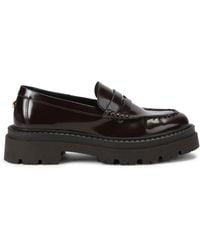 Steve Madden - Katja Dark Loafers - Lyst
