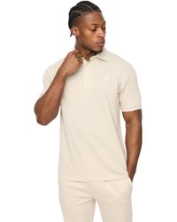 Crosshatch - Preece Polo Shirt (Light Stone) - Lyst