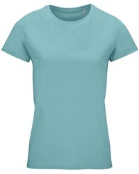 Sol's - Organic Cotton Crusader Round-Neck Tee - Lyst