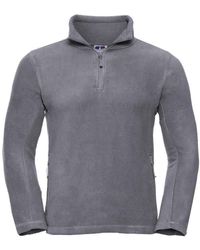 Russell - Zip Neck Outdoor Fleece Top (Convoy) - Lyst