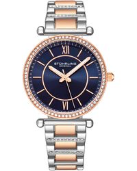 Stuhrling - Rose And Aria Quartz 36Mm - Lyst