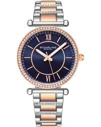 Stuhrling - Rose Und Blau Aria Quarz 36Mm - Lyst