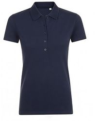 Sol's - Ladies Phoenix Short Sleeve Pique Polo Shirt (French) - Lyst