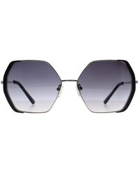 Guess - Vierkant Vrouwen Zwart Grijs Gradiënt Gf0387 - Lyst