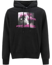 Off-White c/o Virgil Abloh - Tornado Type Design Slim Fit Hoodie Cotton - Lyst