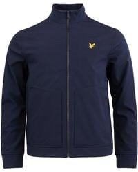 Lyle & Scott - Funnel Neck Softshell Jacket - Lyst