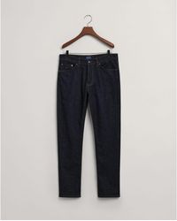 GANT - Hayes Jeans Voor , Donkerblauw - Lyst