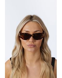 SVNX - Cat-Eye Diamond Infinity Sunglasses - Lyst
