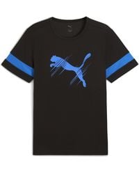 PUMA - Attacanto Logo Jersey Short Sleeve Performance T-Shirt - Lyst