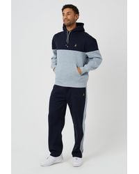 Brave Soul - Relaxed Fit Colourblock Hoodie & Wide Leg Jogger Co-Ord - Lyst