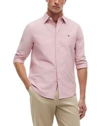 Tommy Hilfiger - Shirts Regular Fit Oxford Long Sleeve Casual Cotton Formal - Lyst