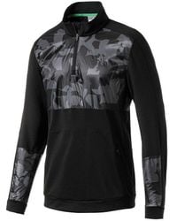 PUMA - Golf Warmcell Union Pullover 1/4 Zip Up Camo Track Top 577912 02 - Lyst