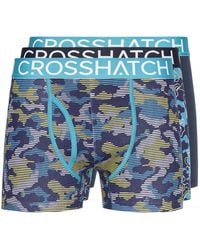 Crosshatch - Linamo Mve Boxer Shorts 3Pk - Lyst