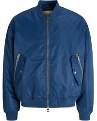 Jack & Jones - Bomber Jacket Ribbed Cuff Heavy Duty - Lyst