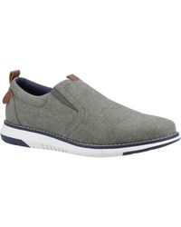 Hush Puppies - Benny Canvas Loafers - Lyst