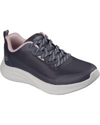 Skechers - Bobs Moda Flex Textile Dark Trainers - Lyst