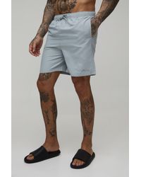 BoohooMAN - Tall Mid Length Bm Autograph Swim Short - Lyst