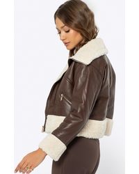 Wittchen - Kort Imitatieleren Jasje Met Bont - Lyst