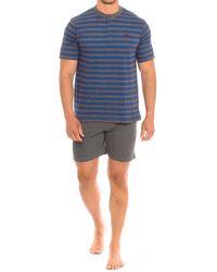 Kisses&Love - Short-Sleeved And Round Neck Pajamas Kl30000 - Lyst