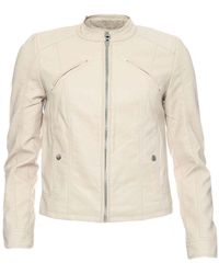 Vero Moda - S Favodona Faux Leather Jacket - Lyst