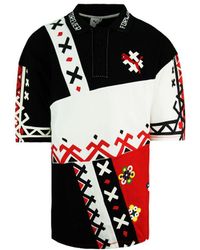 PUMA - X Jahnkoy Graphic Print All Over Short Sleeve Polo Shirt 596683 47 Cotton - Lyst