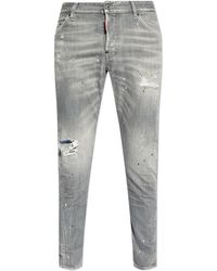 DSquared² - Cool Guy Paint Splash Slim Fit Jeans Cotton - Lyst