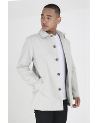 Brave Soul - 'Prince' Lightweight Button Through Mac - Lyst