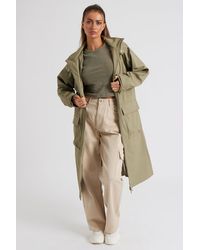Urban Bliss - Rubberised Raincoat - Lyst