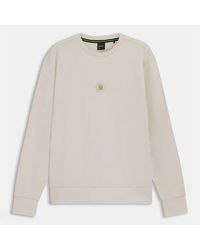BOSS - Future Cotton Blend Sweatshirt - Lyst