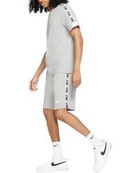 Nike - Tracksuit T Shirts Tape Shorts Set Nsw Repeat Fleece Cotton Sportswear - Lyst