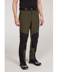 Mountain Warehouse - Trekking Convertible Trouser Water Resistant Stretchy Hiking Zip Off Pants Polyamide - Lyst