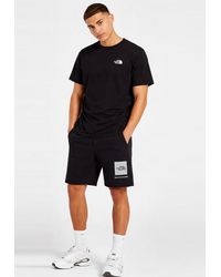 The North Face - Reflective Tee And Shorts Set - Lyst