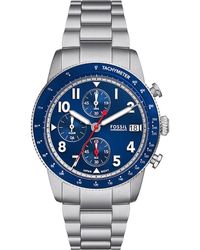 Fossil - Sport Tourer Watch Fs6047 Stainless Steel (Archived) - Lyst