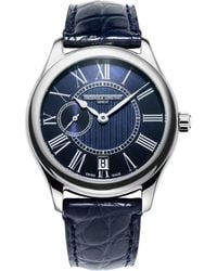 Frederique Constant - Frédérique Watch Fc-318Mpn3B6 Leather (Archived) - Lyst