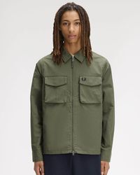 Fred Perry - Ripstop Pocket Overshirt - Lyst