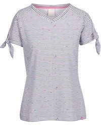 Trespass - Ladies Fernie Striped V Neck Top - Lyst